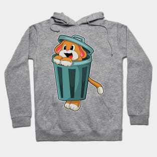 Dog with Trashcan Hoodie